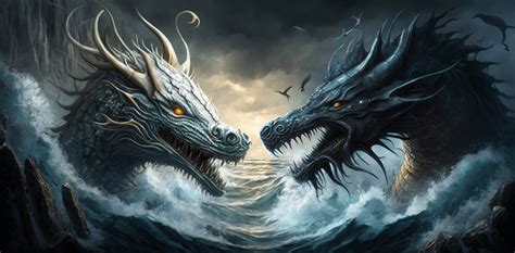 Are There Dragons In Norse Mythology? - Viking Style