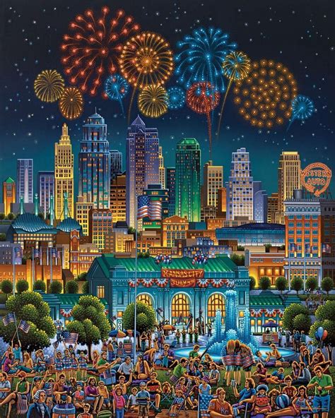 Kansas City - Fine Art | Kansas city skyline, Kansas city, City ...