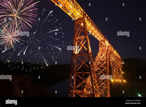 Garabit viaduct night hi-res stock photography and images - Alamy