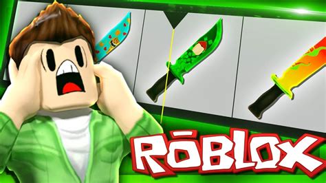 UNBOXING MY OWN KNIFE IN MURDER MYSTERY! (Roblox Murder Mystery 2 ...