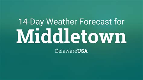 Middletown, Delaware, USA 14 day weather forecast