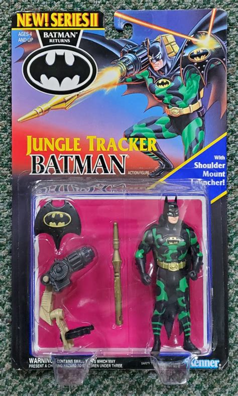 MOC Kenner Batman Returns Jungle Tracker Batman Action Figure – Mint on ...