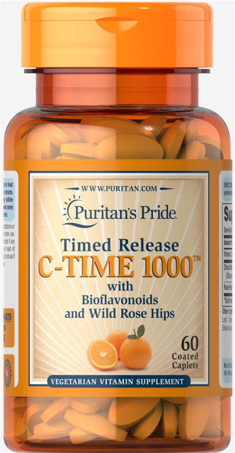 Puritan's Pride Vitamin C-1000 mg with Rose Hips Timed Release 1000 mg – Puritan's Pride Singapore