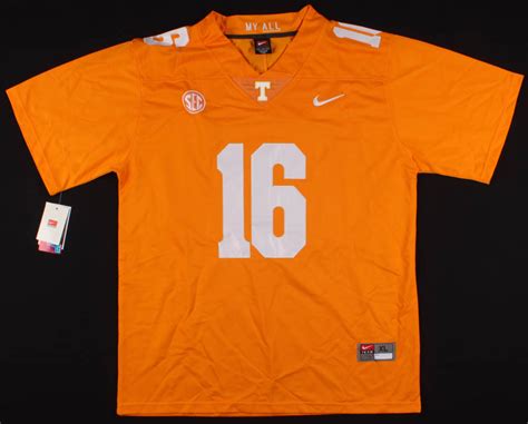 Peyton Manning Signed Tennessee Volunteers Nike Jersey (PSA COA) | Pristine Auction