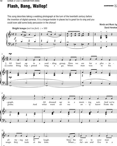 Flash, Bang, Wallop! Sheet Music by David Heneker | nkoda | Free 7 days trial