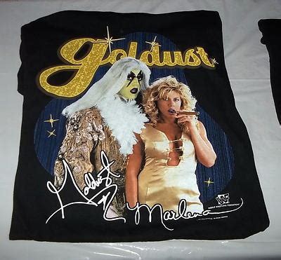 AUTHENTIC VINTAGE GOLDUST & MARLENA DUSTIN RHODES WWE WWF SHIRT ...