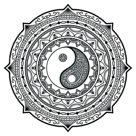 Buddhist Mandala Coloring Pages at GetDrawings | Free download