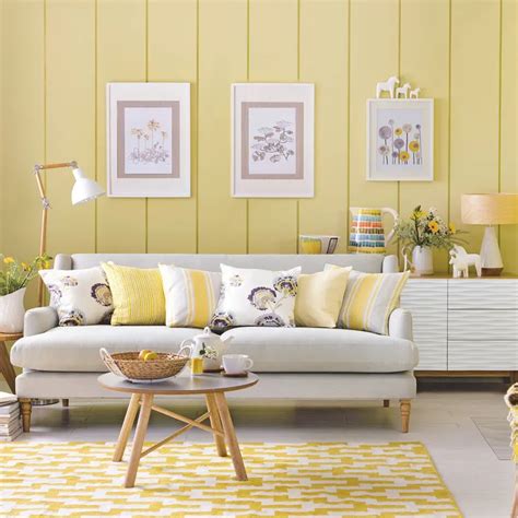 Yellow and grey living room ideas – colour combinations to suit all styles