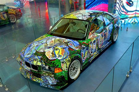 BMW brings 13th Art car to India for display at Art Fair - Throttle Blips