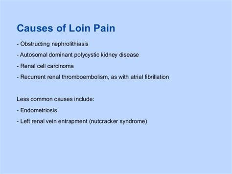 Loin Pain Hematuria Syndrome - slidesharetrick