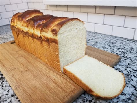 Hokkaido Milk Loaf, double recipe in a Pullman loaf pan : r/Breadit