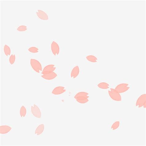 ﻿cherry Blossom Petals Illustration Background, Sakura, Beautiful, Petal Background Image for ...