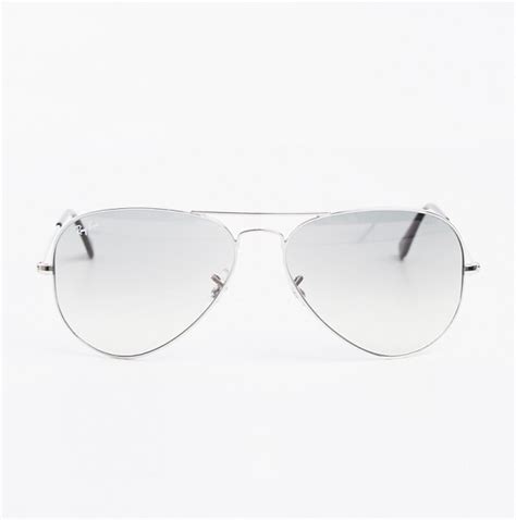 Ray Ban Thin Metal Framed Aviator Sunglasses | SOLETOPIA