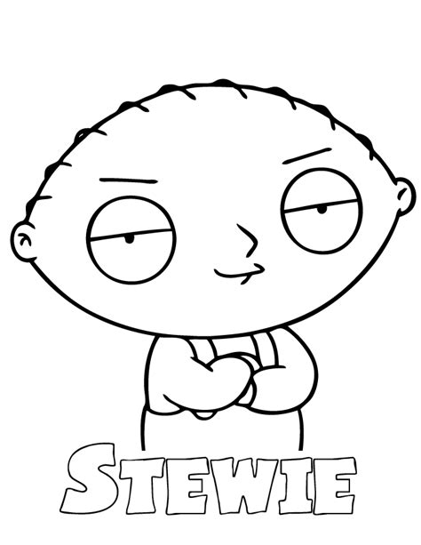 Stewie Griffin Coloring Pages - Coloring Home