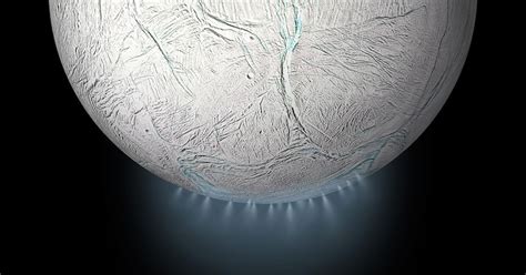 Watery plumes on Enceladus could hold signs of life