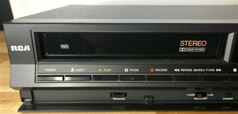 Vintage RCA Model VMT595 VCR VHS High Quality - RARE - WORKS BUT NEEDS REPAIR on eBid United ...