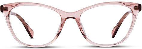 Edie Eyeglasses in Dusty Rose Crystal for Women | Classic Specs