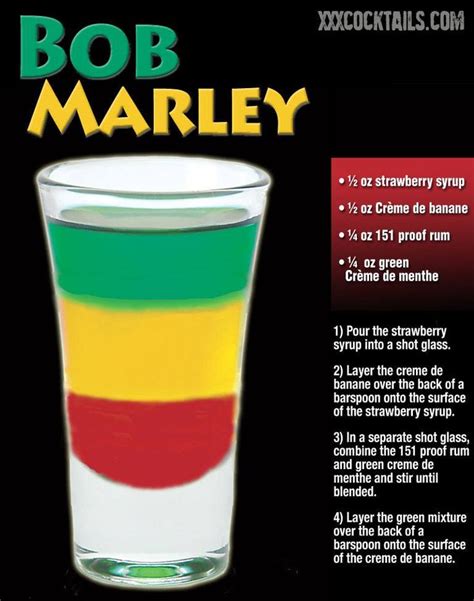 Bob Marley Shot Drink Recipe - My Recipes