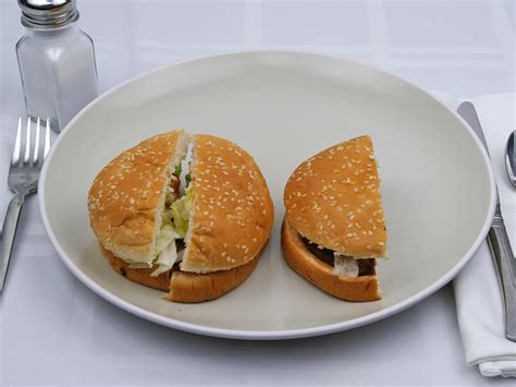 Calories in 1.5 burger(s) of Burger King - Whopper Jr w/ Cheese.