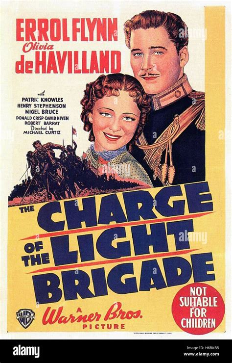 The Charge of the Light Brigade (1936) - Movie Poster Stock Photo - Alamy