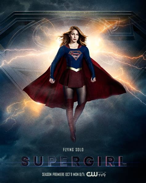 “Supergirl” Flying Solo in Official Season 3 Poster Image - Superman ...