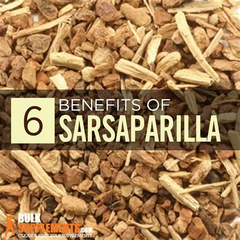 Sarsaparilla Root: Benefits, Side Effects & Dosage