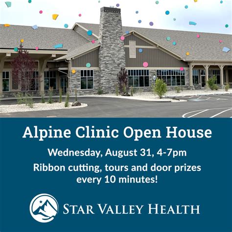 Alpine Clinic Open House - Star Valley Health