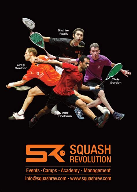 About Squash Revolution and squash club contacts - SQUASH REVOLUTION