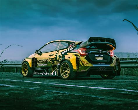 1280x1024 Rallycross Toyota Yaris Rear 5k 1280x1024 Resolution HD 4k ...