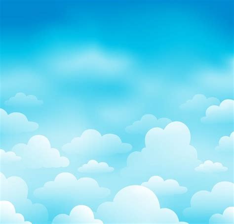 White clouds with blue sky vector background 04 | Photography sky clouds, Clouds, Sky and clouds