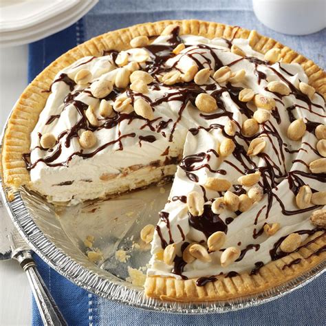 Frozen Peanut Parfait Pies Recipe | Taste of Home