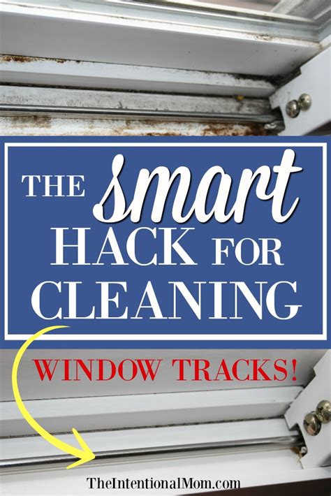 The Smart Hack For Cleaning Window Tracks