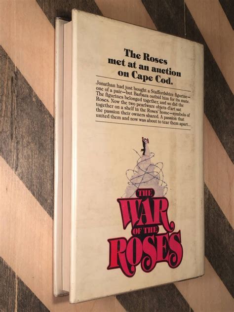 War of the Roses by Warren Adler (1981) first edition book