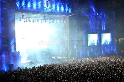 Live Concert On The Main Stage Of The Untold Festival Editorial Stock ...