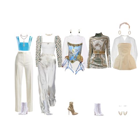 Fashion set lunar created via | Stage outfits, Fashion, Kpop fashion ...