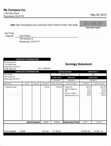 Understanding A Paycheck And Pay Stub Worksheets