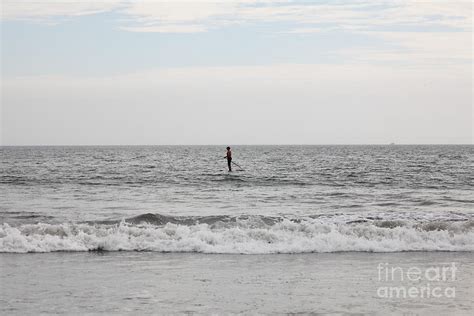 Stand Up Paddle Surfing At Coronado Beach In Coronado California ...