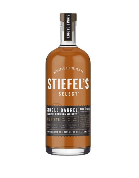 Stiefels Select Singe Barrel High Whiskey | Royal Batch