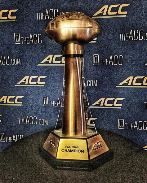 ACC Football Championship trophy at #acckickoff | Gene | Flickr