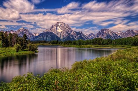 wyoming, Mountain, River, Landscape Wallpapers HD / Desktop and Mobile ...