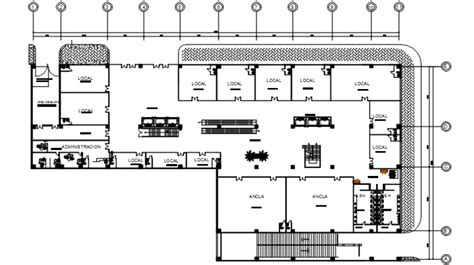 Supermarket Floor Plan Dwg - floorplans.click