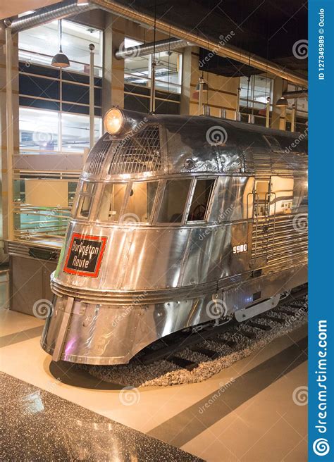 Pioneer Zephyr train editorial stock image. Image of built - 127349989