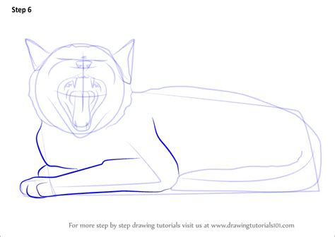 How to Draw Yawning Cat (Cats) Step by Step | DrawingTutorials101.com