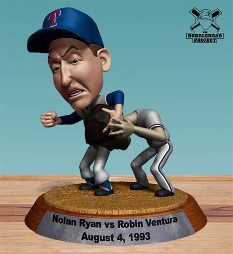 The Bobblehead Project: Nolan Ryan vs. Robin Ventura | Nolan ryan ...