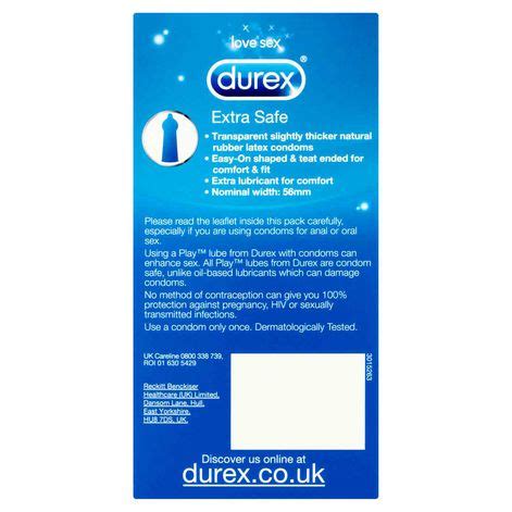 Durex Extra Safe Condoms 12 Pack | Durex UK