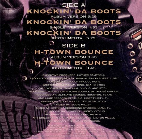 Last Selection!!: H-Town ‎- Knockin' Da Boots [12''] (1993)