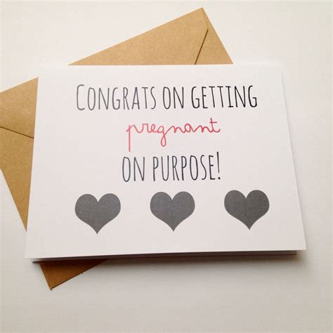 Pin on Pregnancy congratulations card