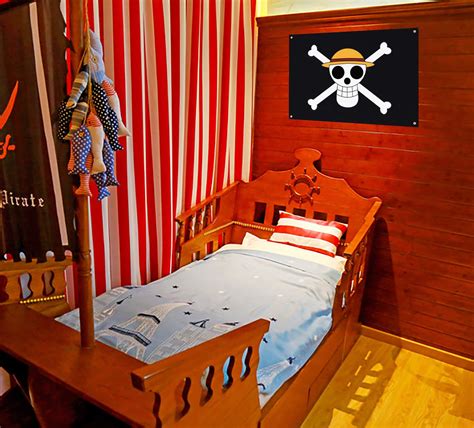 Buy 35.5x23.6 Polyester Luffy One Piece Jolly Roger Pirate Flag - One Piece Flag with Straw Hat ...