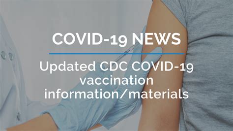 Updated CDC COVID-19 vaccination information/materials – Simple, a Netsmart solution