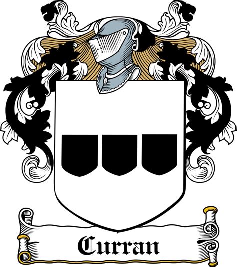 Curran Family Crest / Irish Coat of Arms Image Download - Tradebit